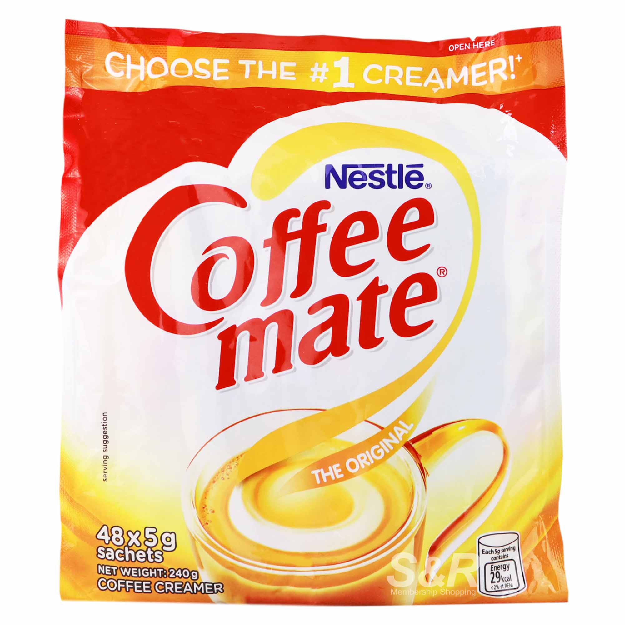 Coffee-Mate Original Coffee Creamer 48 sachets